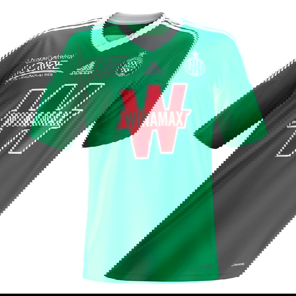 Saint Etienne 2013-14 Home Shirt (M) (Excellent) (AUBAMEYANG 7)