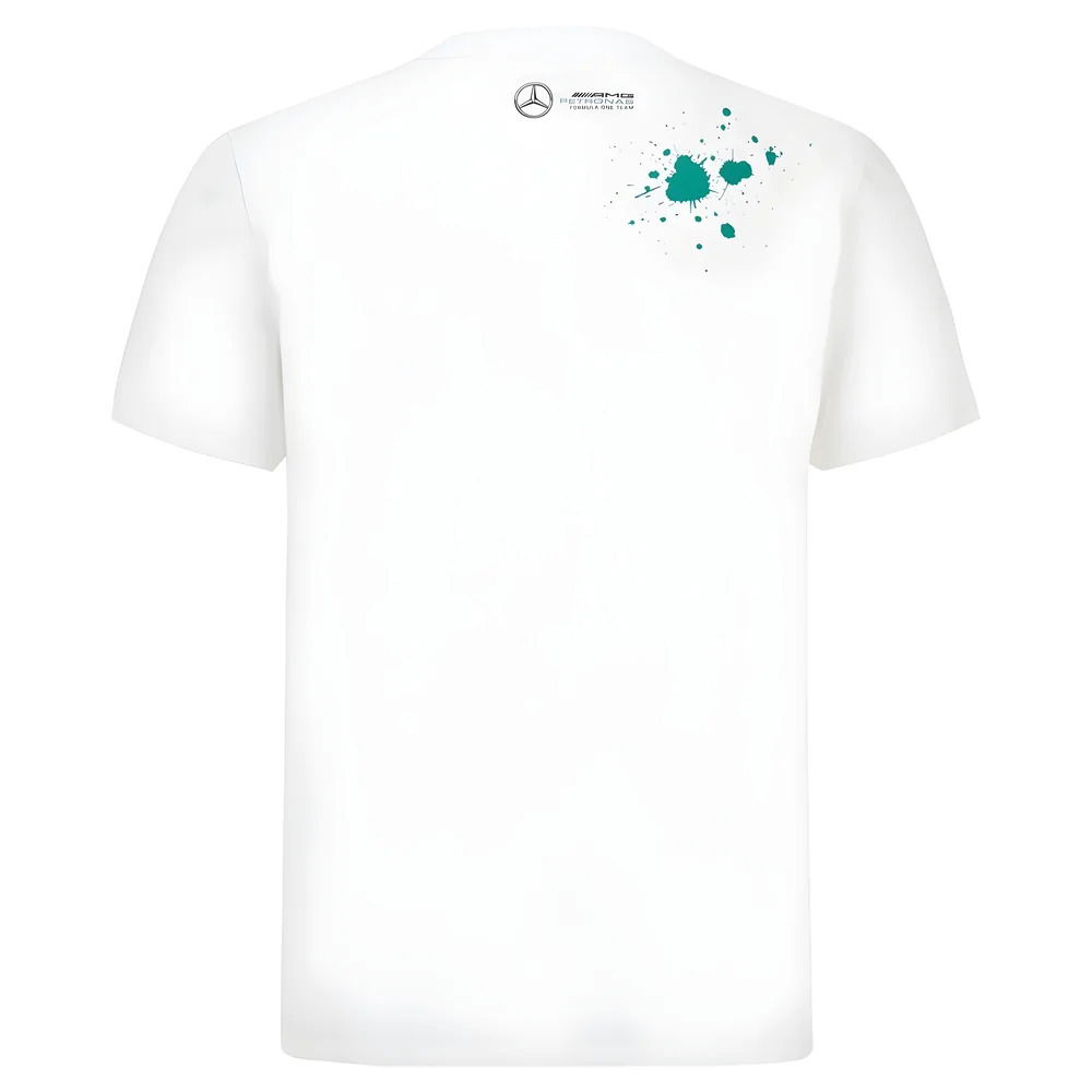 2022 Mercedes George Russell #63 T-Shirt (White)