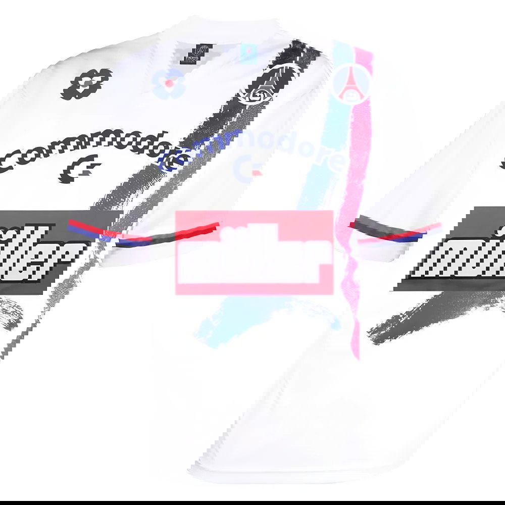 PSG 1991 Home Retro Football Shirt (Your Name)