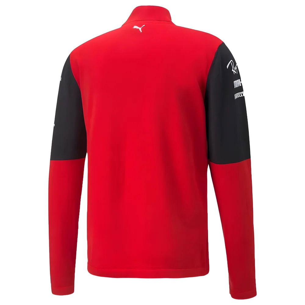 2022 Ferrari Team Half Zip Jumper (Red)