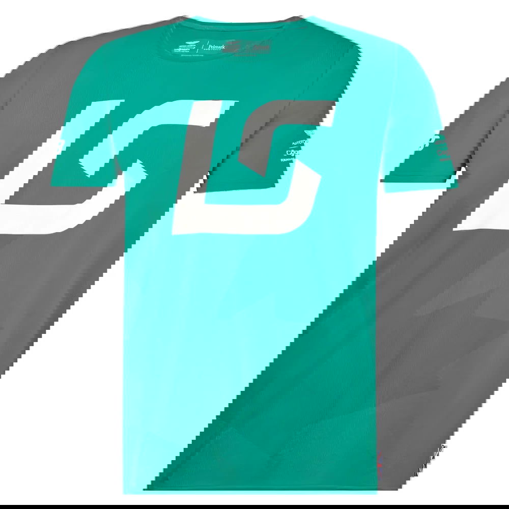 2022 Aston Martin Official LS T-Shirt (Green) (Your Name)