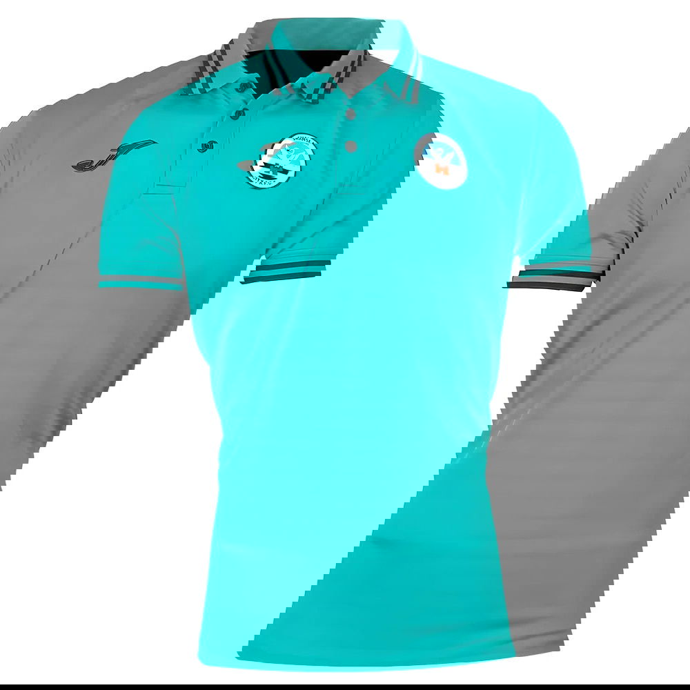 2022-2023 Swansea Polo Shirt (Green)