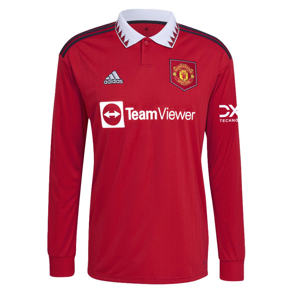 2022-2023 Man Utd Long Sleeve Home Shirt (RASHFORD 10)