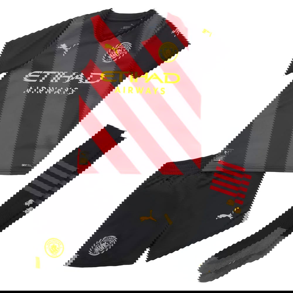 2022-2023 Man City Away Mini Kit (Your Name)
