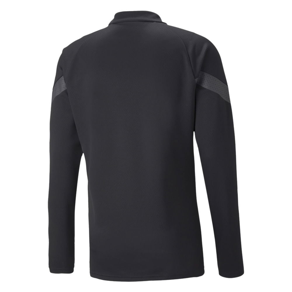 2022-2023 AC Milan Half Zip Training Top (Black) - Kids