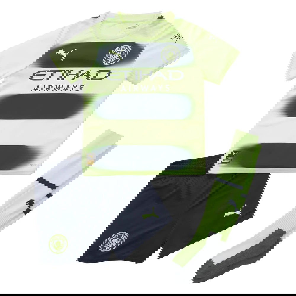 2022-2023 Man City Third Mini Kit (Your Name)