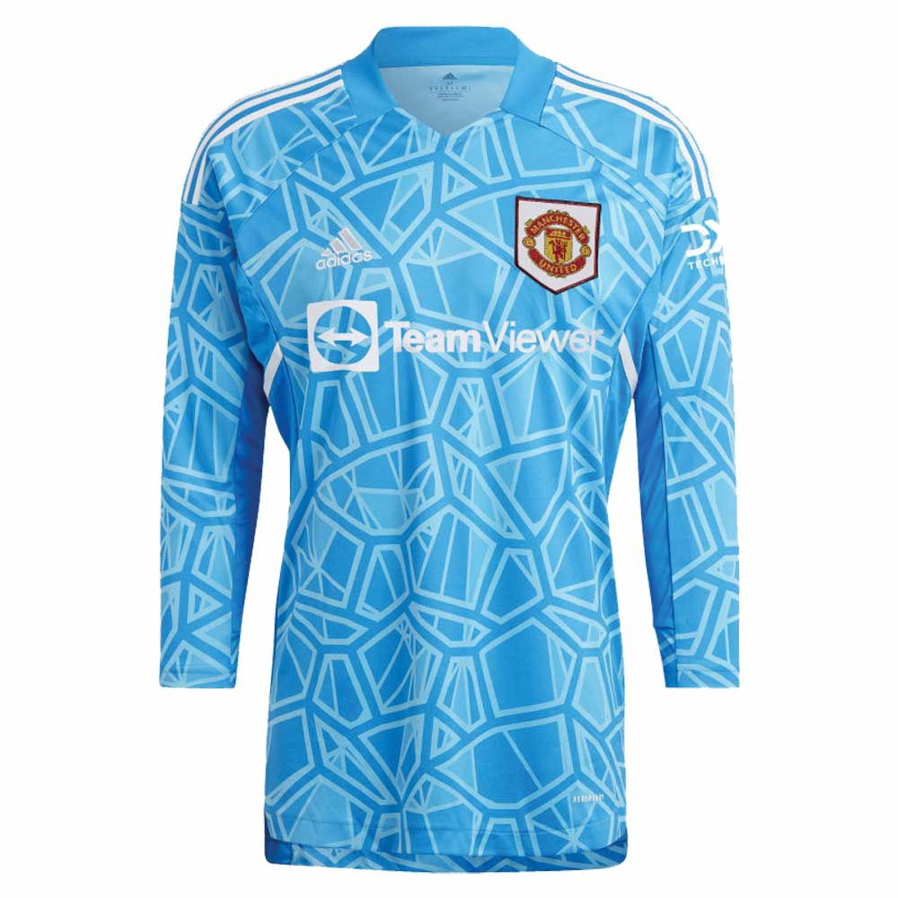 2022-2023 Man Utd Home Goalkeeper Shirt (Blue) (DUBRAVKA 31)