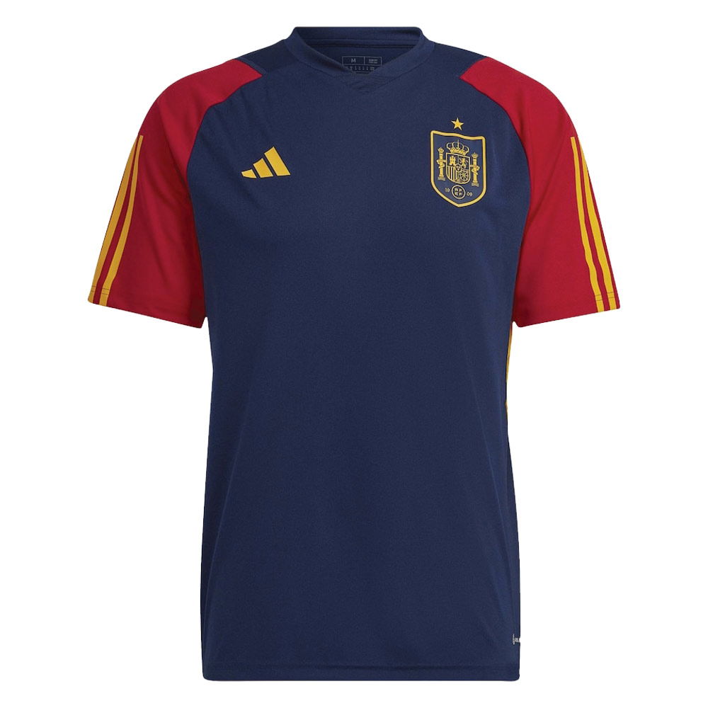 2022-2023 Spain Training Jersey (Navy) (M LLORENTE 6)