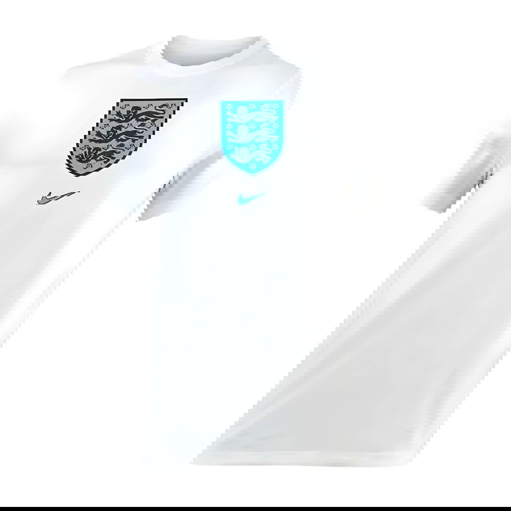 2022-2023 England Crest Tee (White) (Maguire 6)