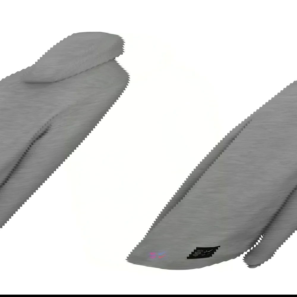 2022-2023 Barcelona Tech Fleece Hoodie (Grey)