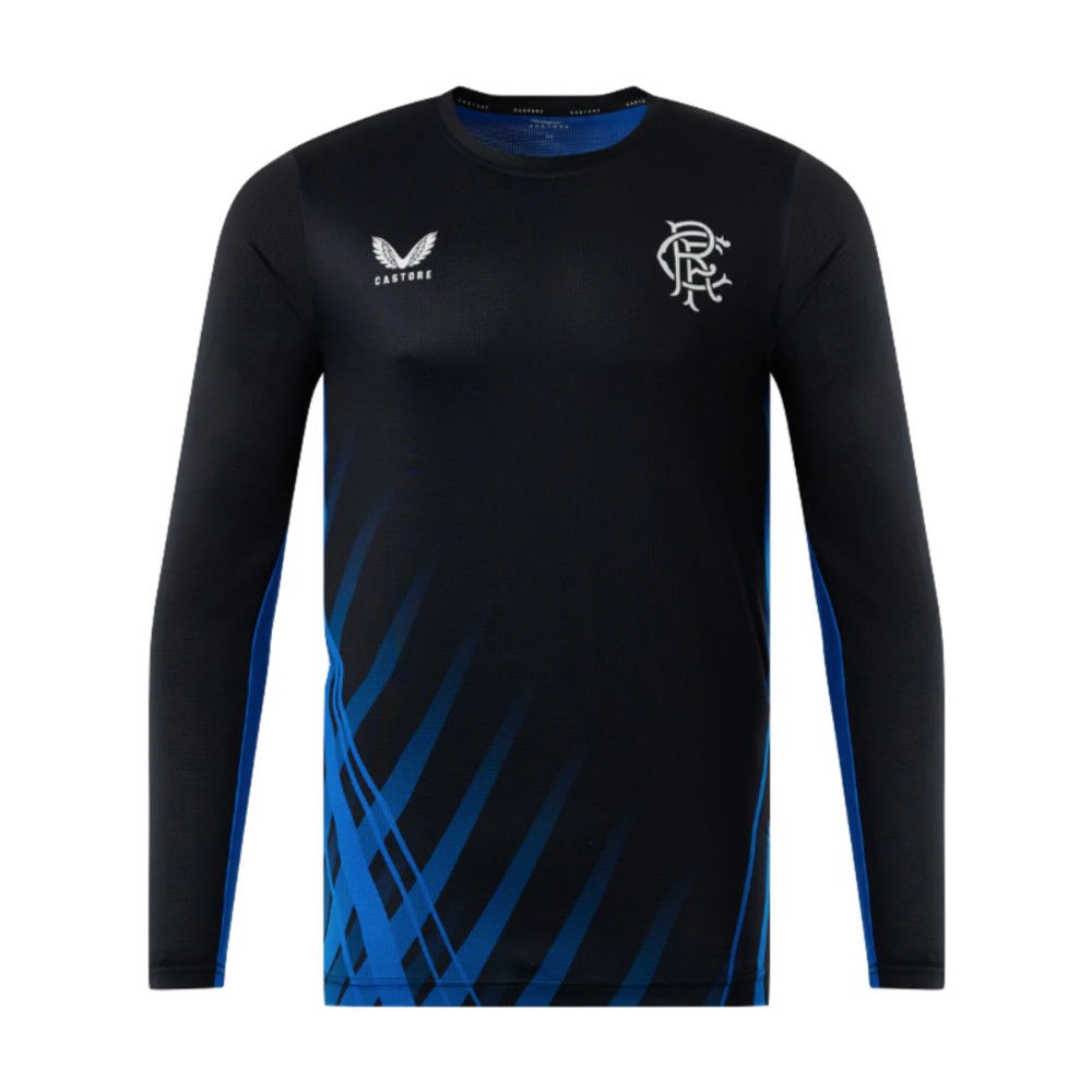 2022-2023 Rangers Training Long Sleeve Tee (Black) (Cantwell 13)