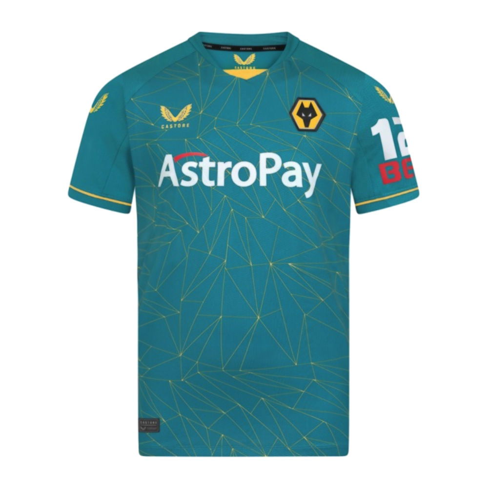 2022-2023 Wolves Away Pro Jersey (PODENCE 10)
