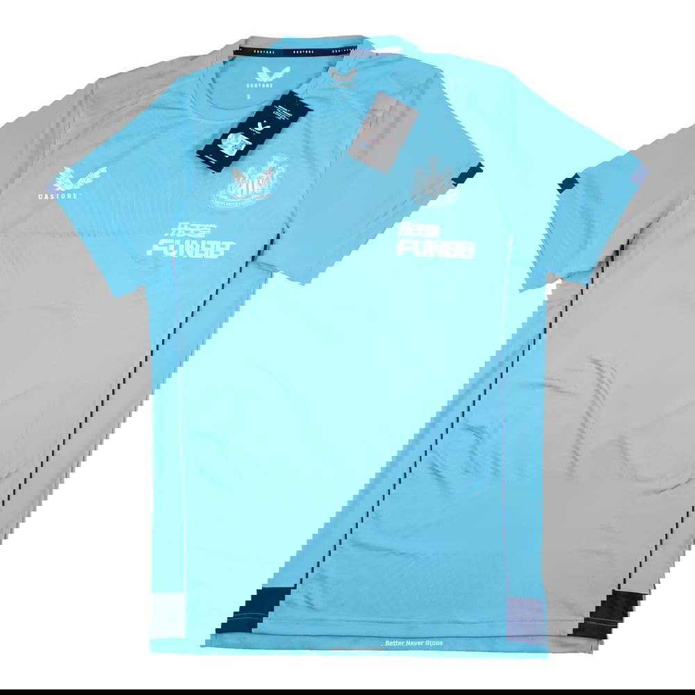 2022-2023 Newcastle Coaches Travel Tee (Sky Blue) (SAINT MAXIMIN 10)
