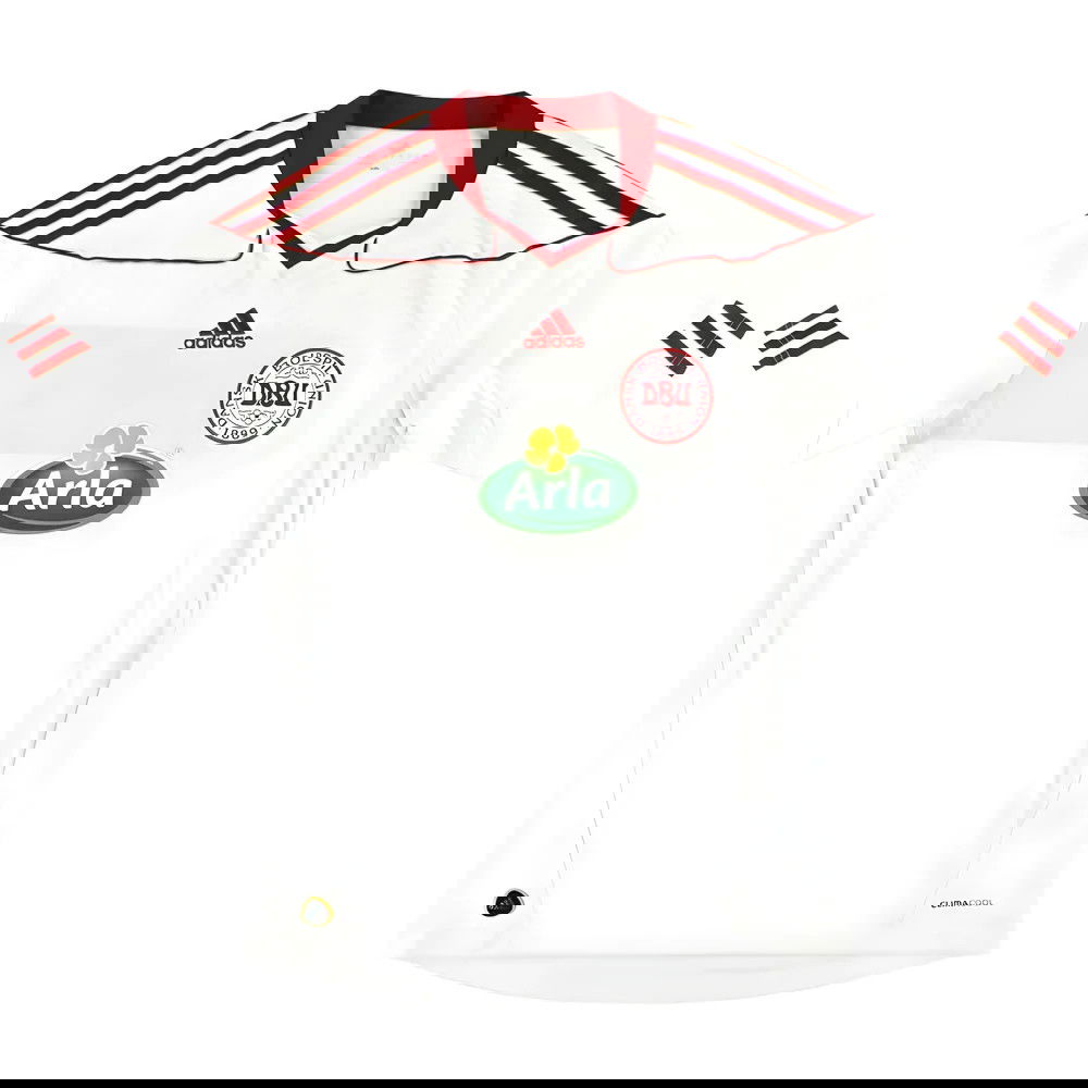 2010-2011 Denmark Away Shirt (Your Name)