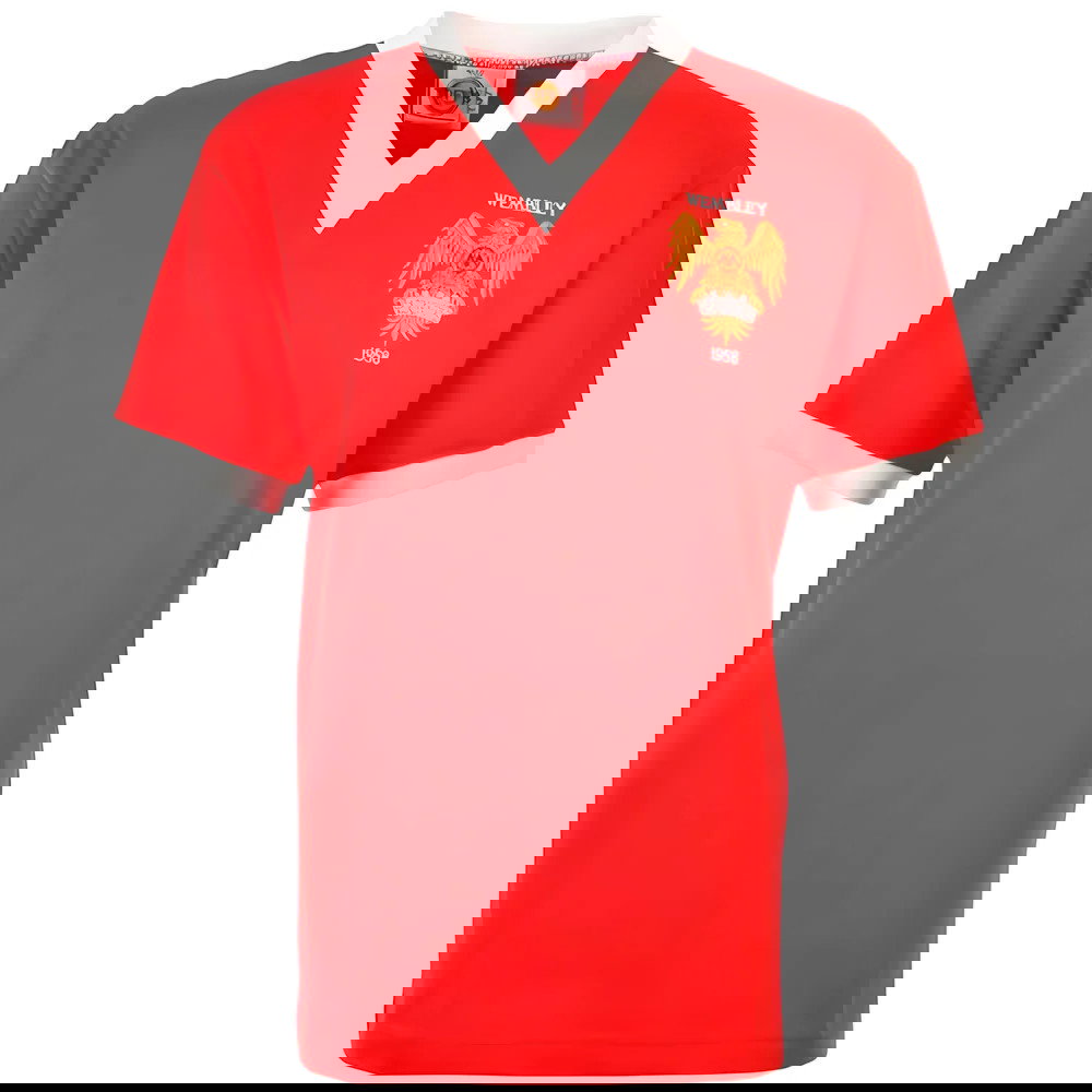 Manchester Reds 1958 FA Cup Final Retro Shirt (Your Name)