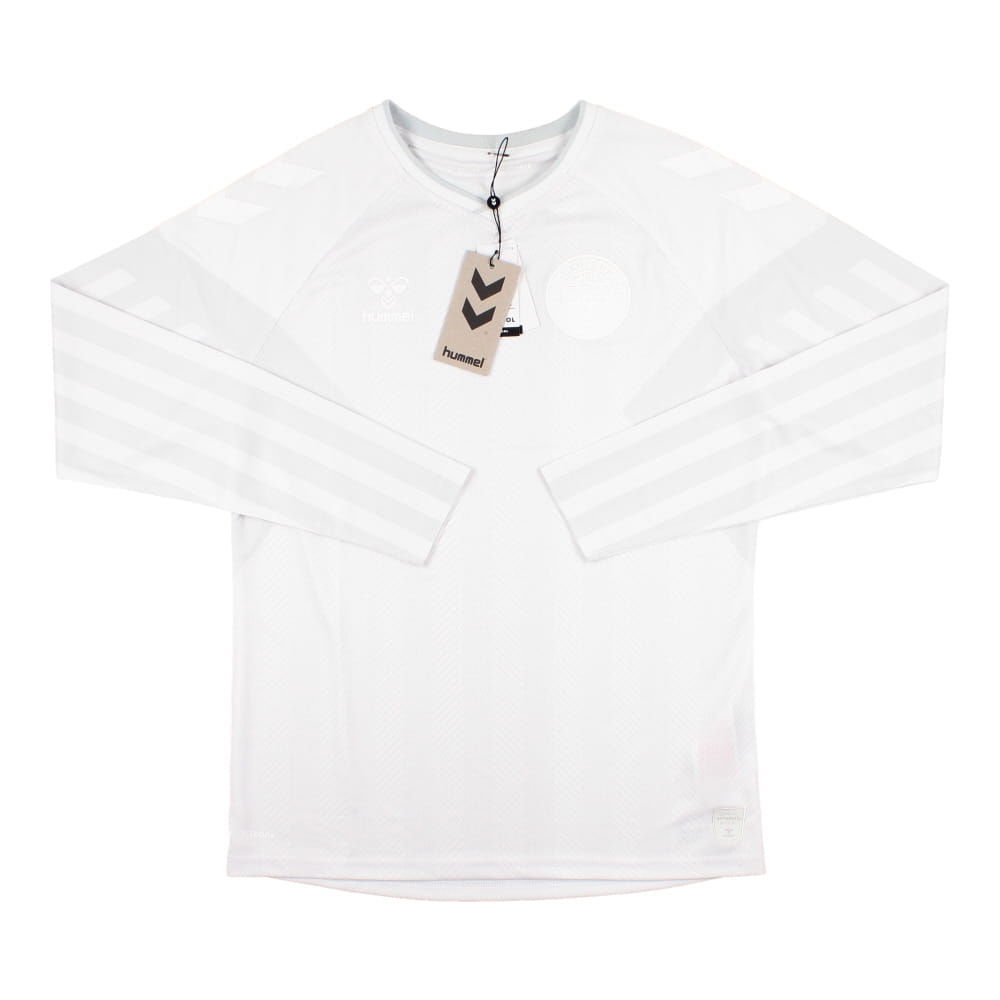 2022-2023 Denmark Long Sleeve Away Shirt (Skov Olsen 11)
