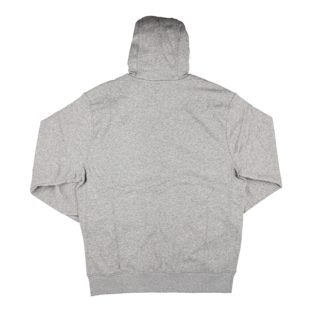2022-2023 Barcelona Full Zip Fleece Hoodie (Grey)