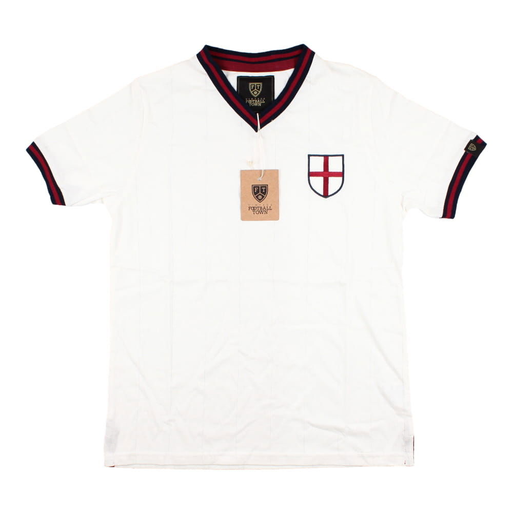 Vintage Football England Home Retro Shirt (Your Name)