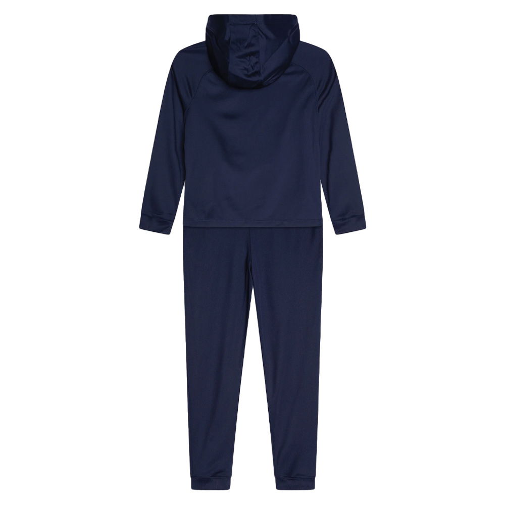 2022-2023 France Woven Football Tracksuit (Blue) - Kids