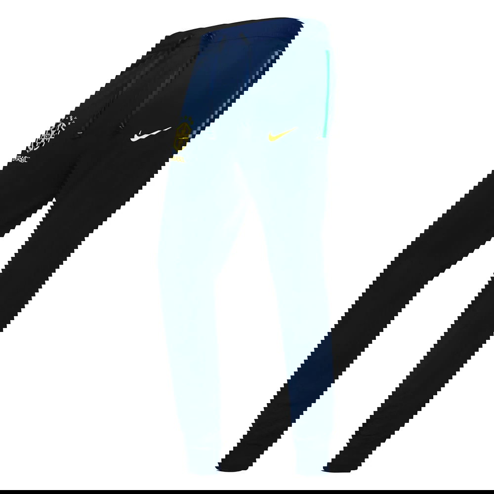 2022-2023 Brazil Travel Knit Track Pants (Navy)
