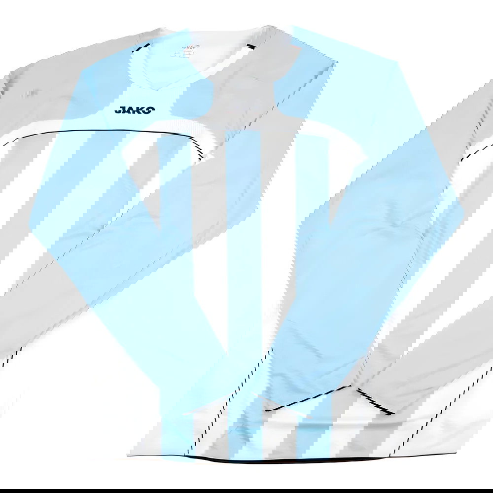 Jako Long Sleeve Football Shirt (Sky-White)