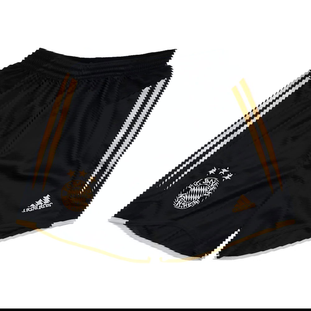 2004-2005 Bayern Munich Away Shorts (Black) - Kids