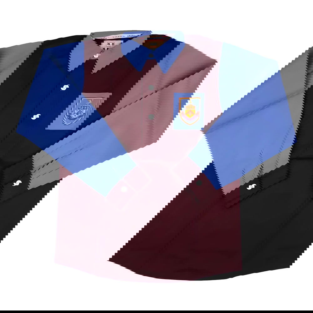 Burnley 1940s Home Long Sleeve Retro Shirt