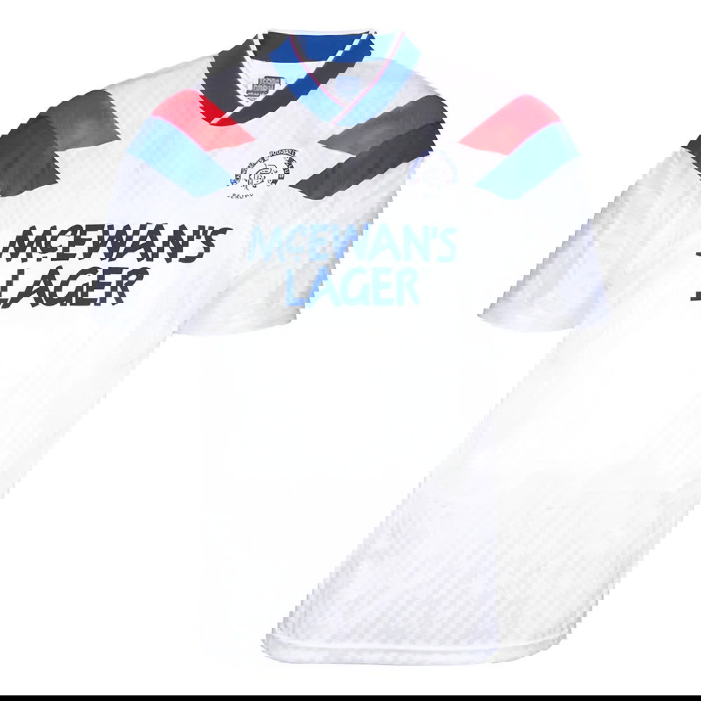 Rangers 1990 Away Retro Football Shirt (Your Name)