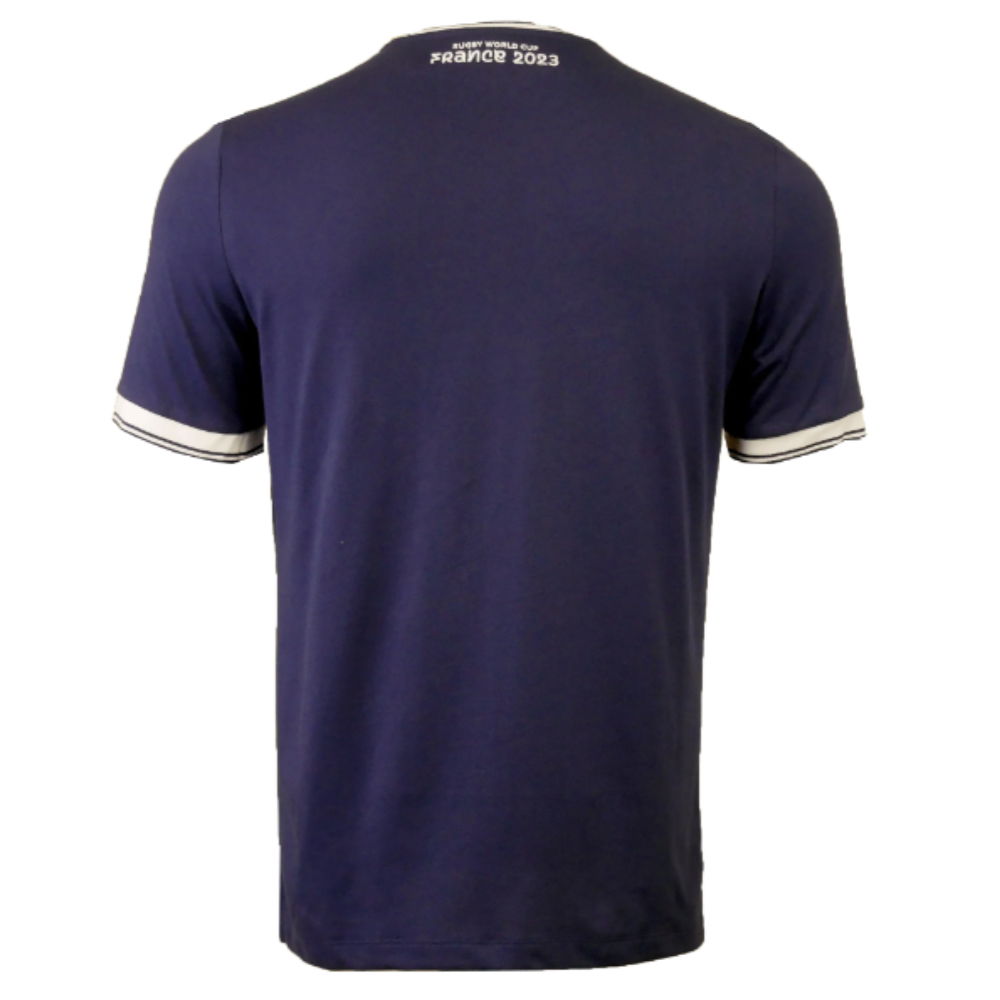 Scotland Mens RWC 2023 Cotton T-Shirt - Navy