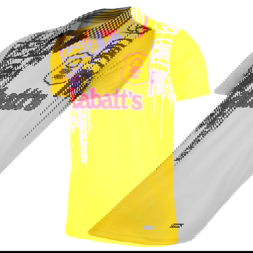 Nottingham Forest 1995-1997 Away Retro Shirt (Your Name)