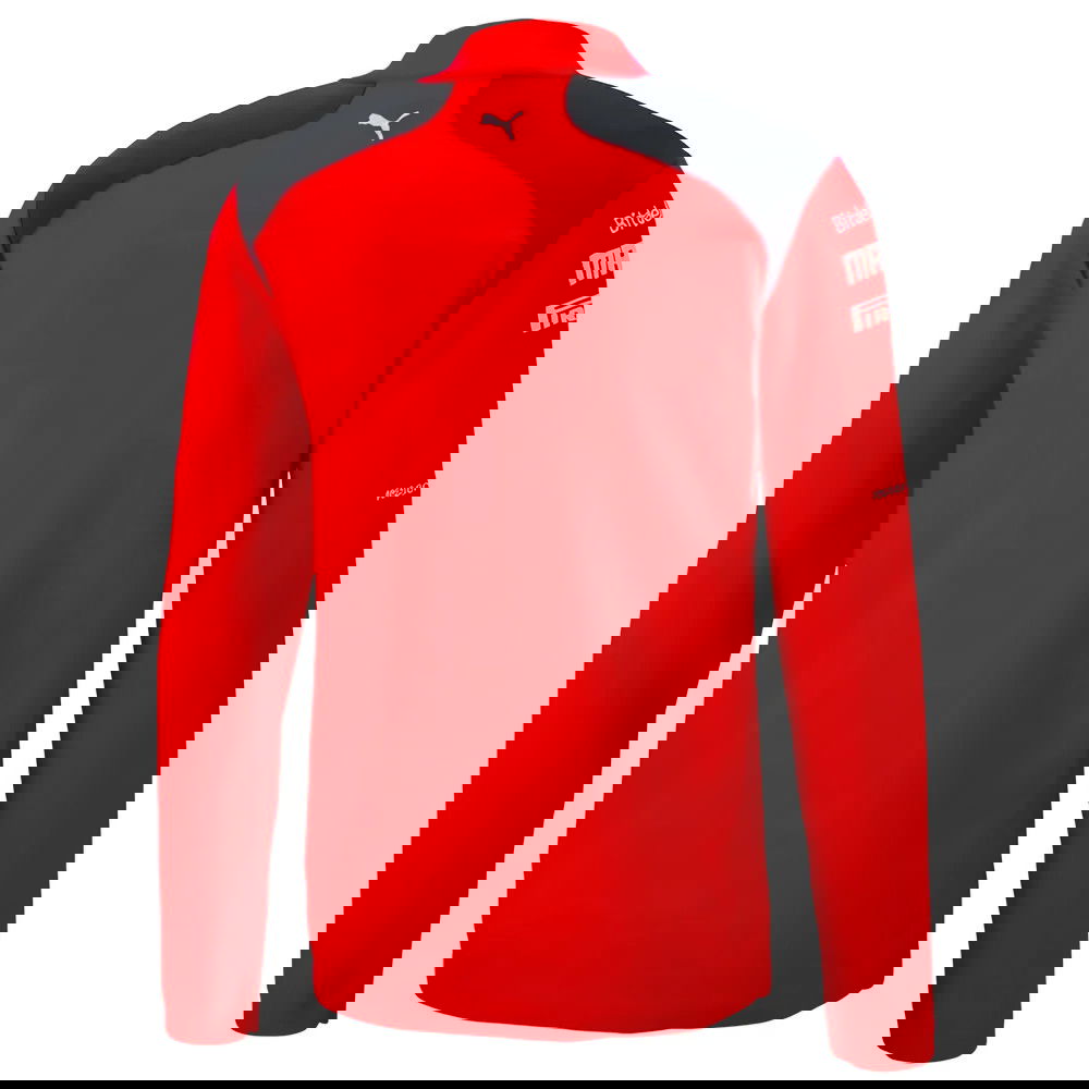2023 Ferrari Team Half Zip Sweat (Red)