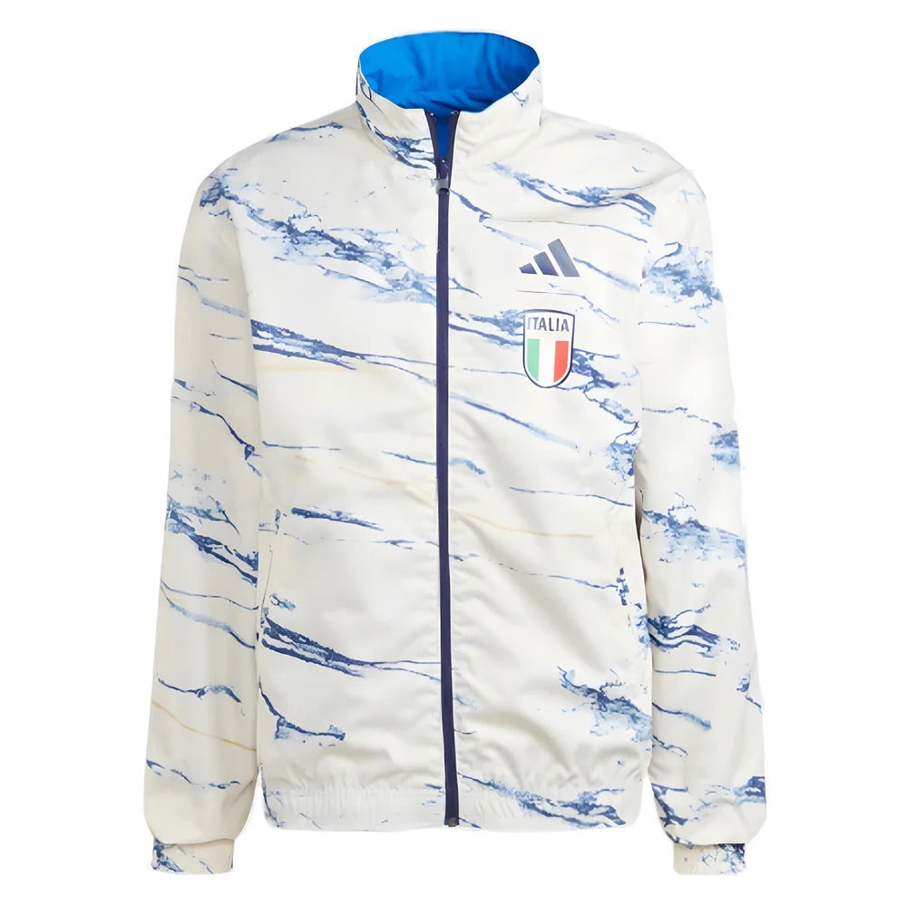 2023-2024 Italy Reversible Anthem Jacket (Blue)