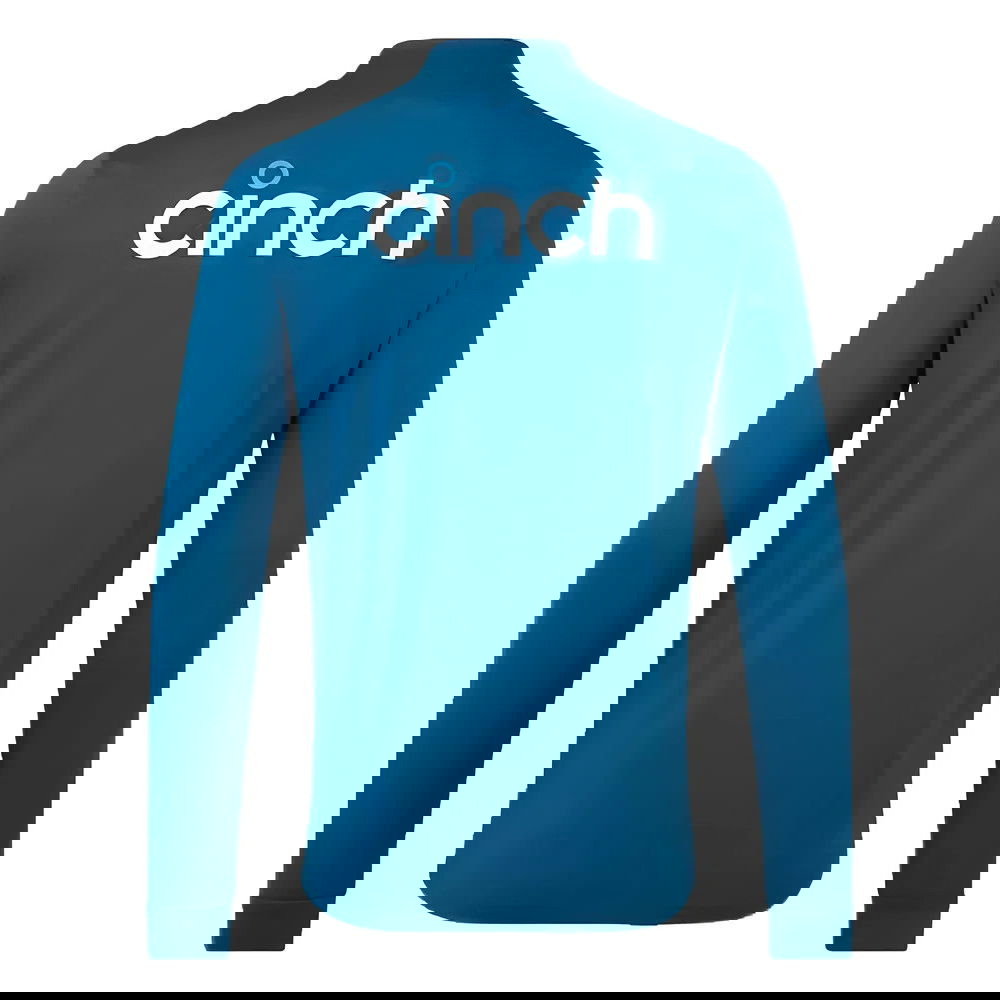 2023 England Cricket Training Half Zip Midlayer (Deep Dive)