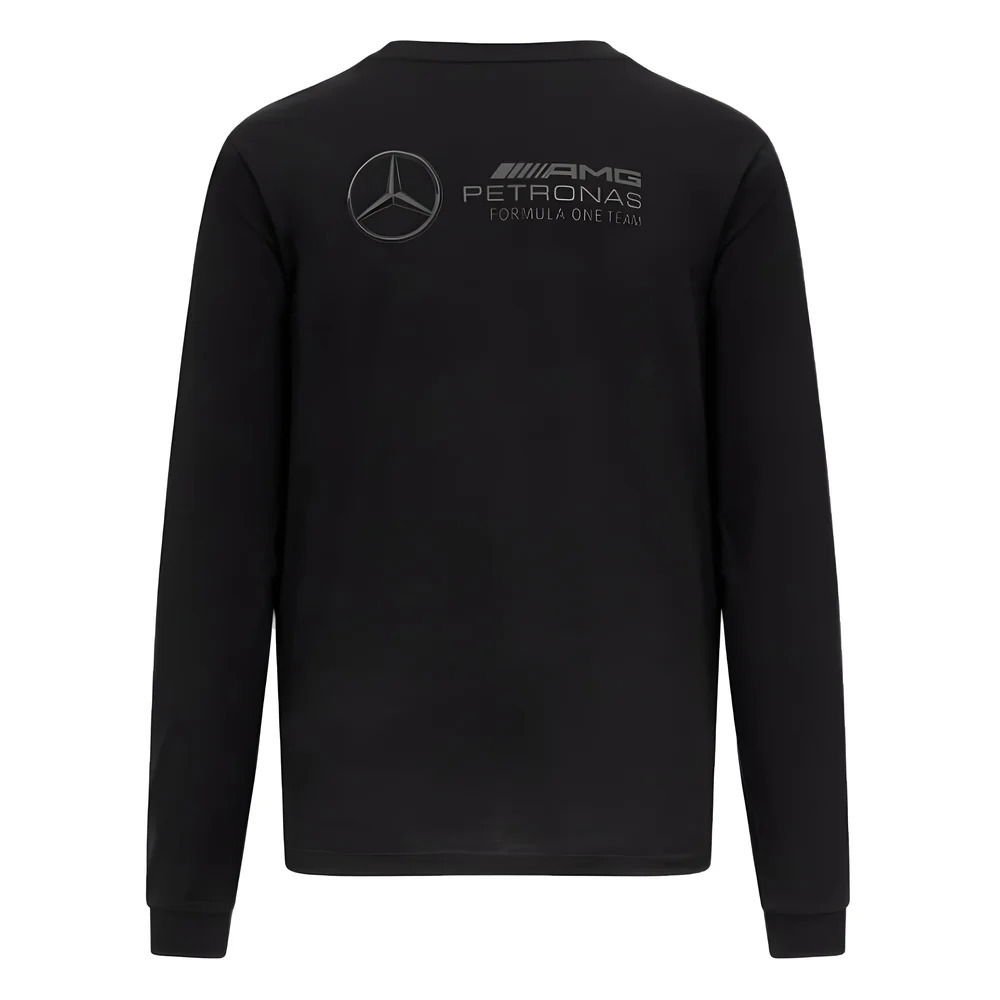 2023 Mercedes Mens Classic Longsleeve Tee (Black)