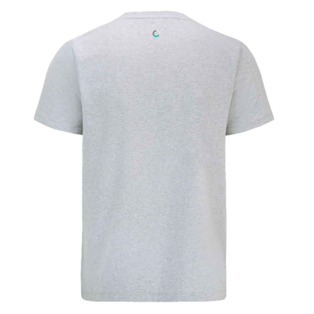Mercedes 2023 Small Logo Tee (Grey)