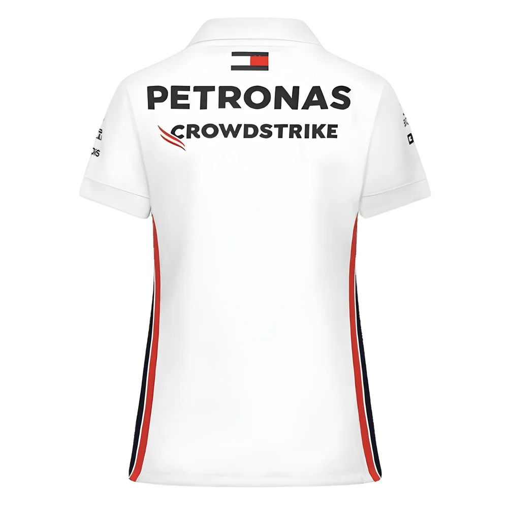 2023 Mercedes-AMG Team Polo Shirt (White) - Ladies