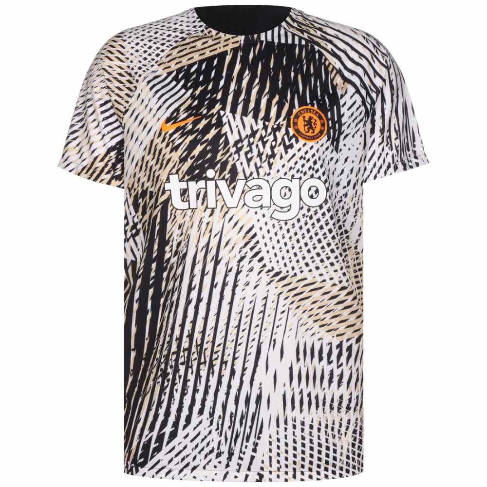 2022-2023 Chelsea Pre-Match Training Shirt (Sail) - Kids (Madueke 31)