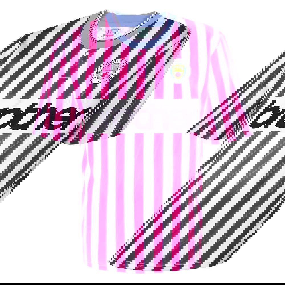 Manchester City 1988 Away Retro Football Shirt (Hinchcliffe 3)