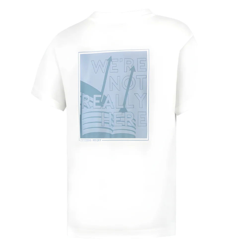 2023-2024 Man City FtblCulture Tee (White) - Kids