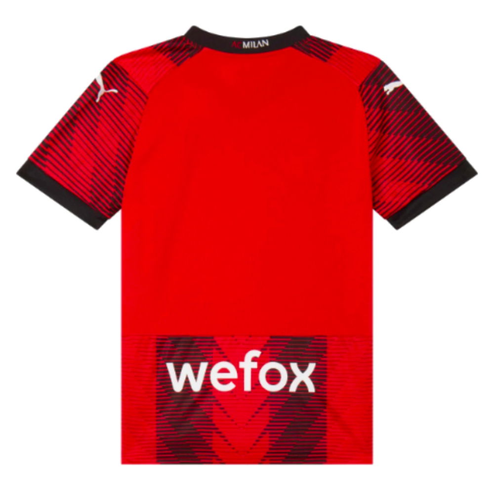 2023-2024 AC Milan Home Shirt (Kids) (Bennacer 4)