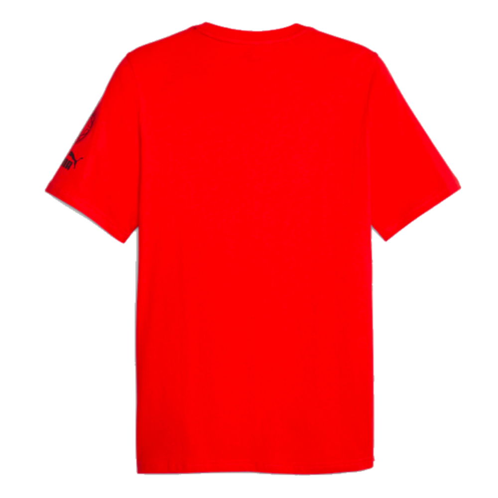 2023-2024 AC Milan FtblCore Graphic Tee (Red)