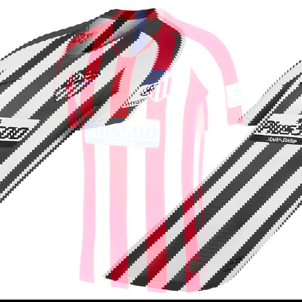 2022-2023 Atletico Madrid Home Player Issue Jersey (CARRASCO 21)
