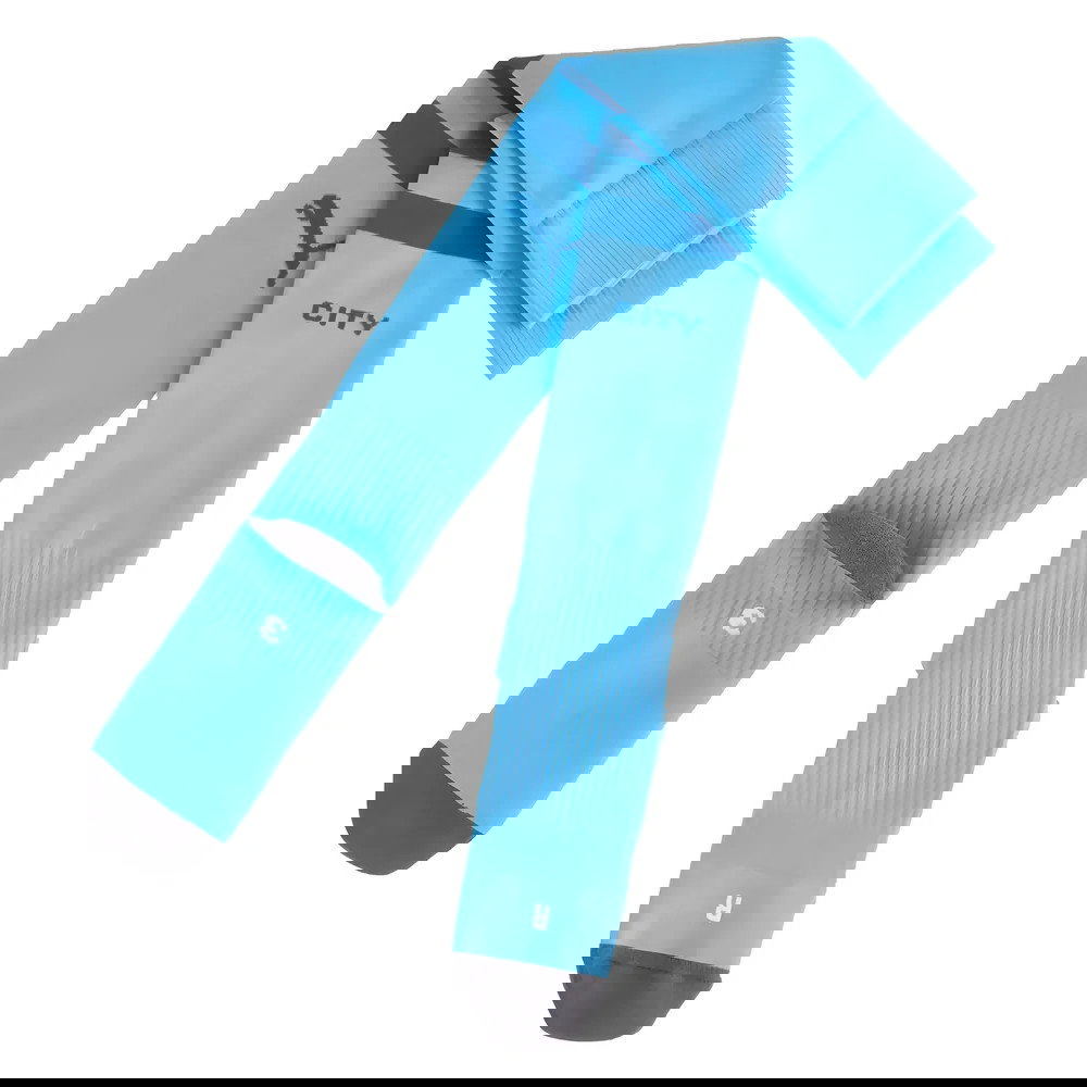 2023-2024 Man City Home Socks (Blue)