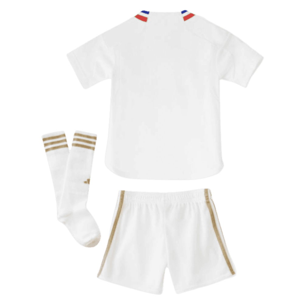 2023-2024 Olympique Lyon Home Mini Kit (Dembele 9)