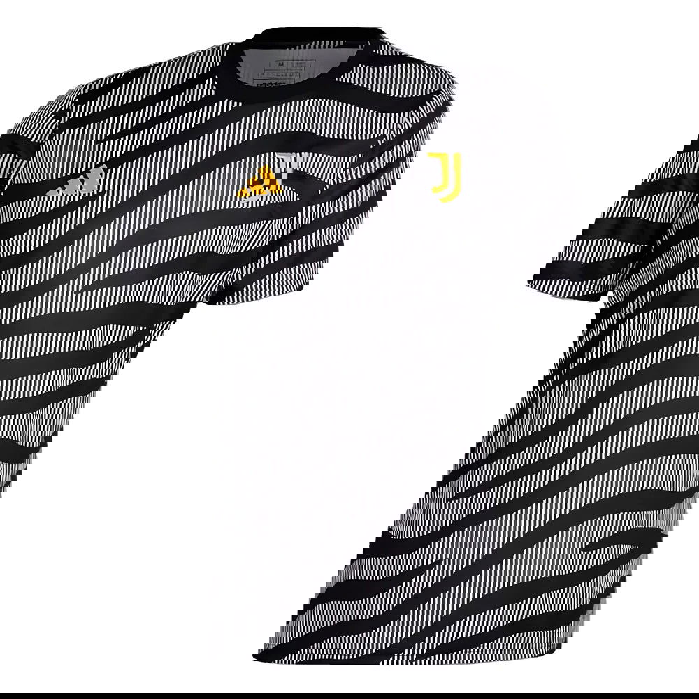 2023-2024 Juventus Pre-Match Shirt (Black) (CUADRADO 11)