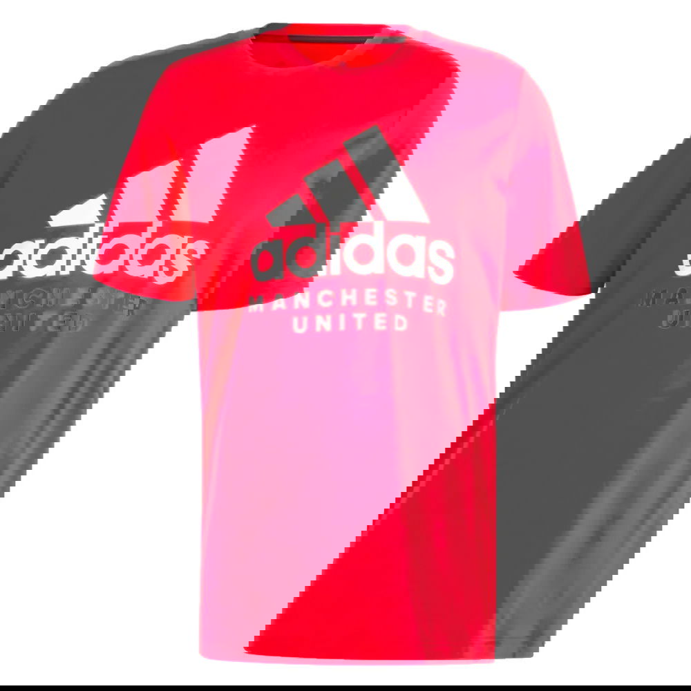 2023-2024 Man Utd DNA Graphic Tee (Red) (Your Name)