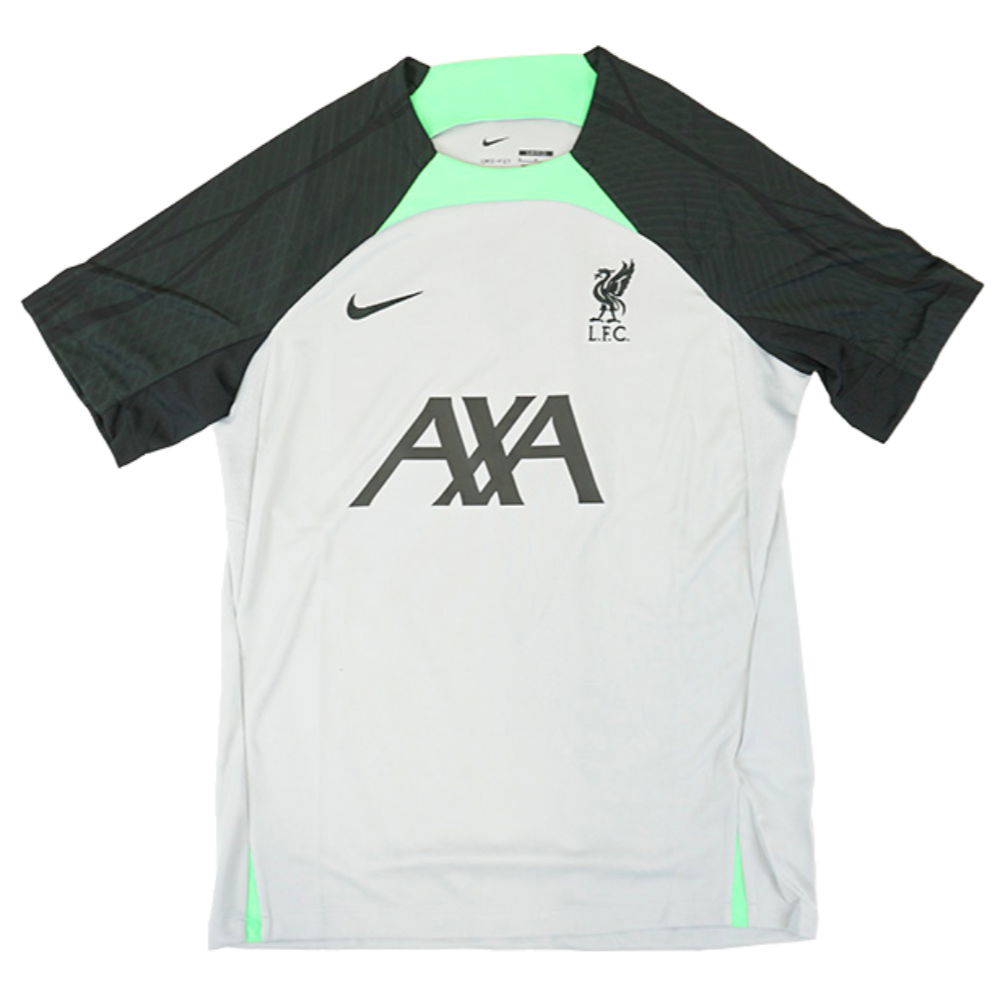 2023-2024 Liverpool Dri-Fit Strike Training Shirt (Grey) (Darwin 9)