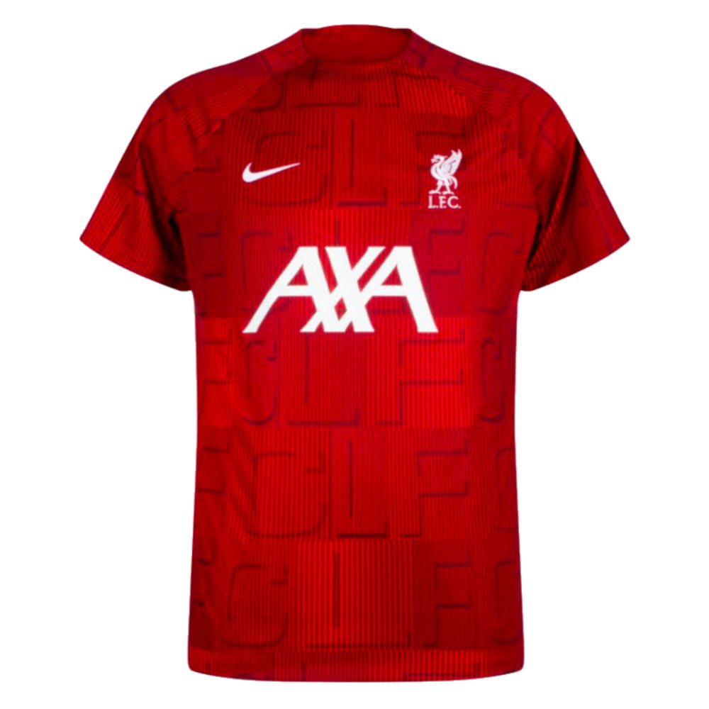 2023-2024 Liverpool Pre-Match Home Shirt (Red) (M Salah 11)