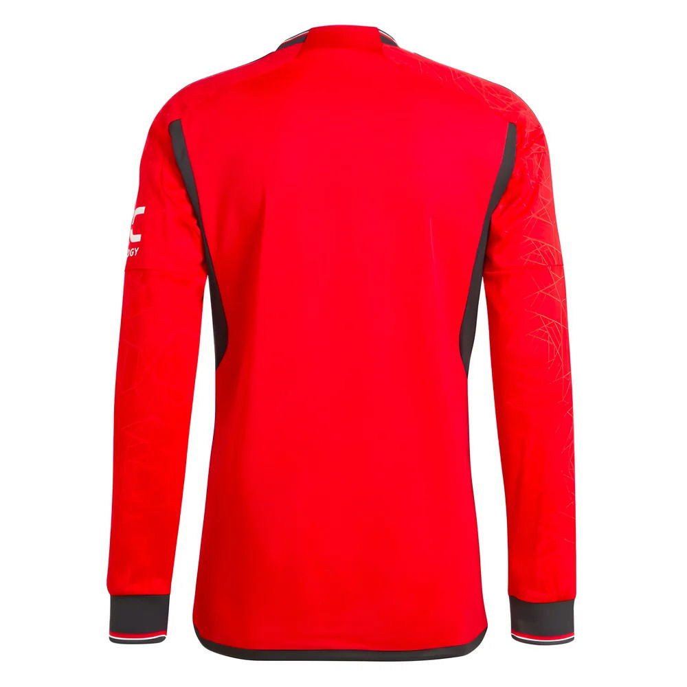 2023-2024 Man Utd Long Sleeve Home Shirt