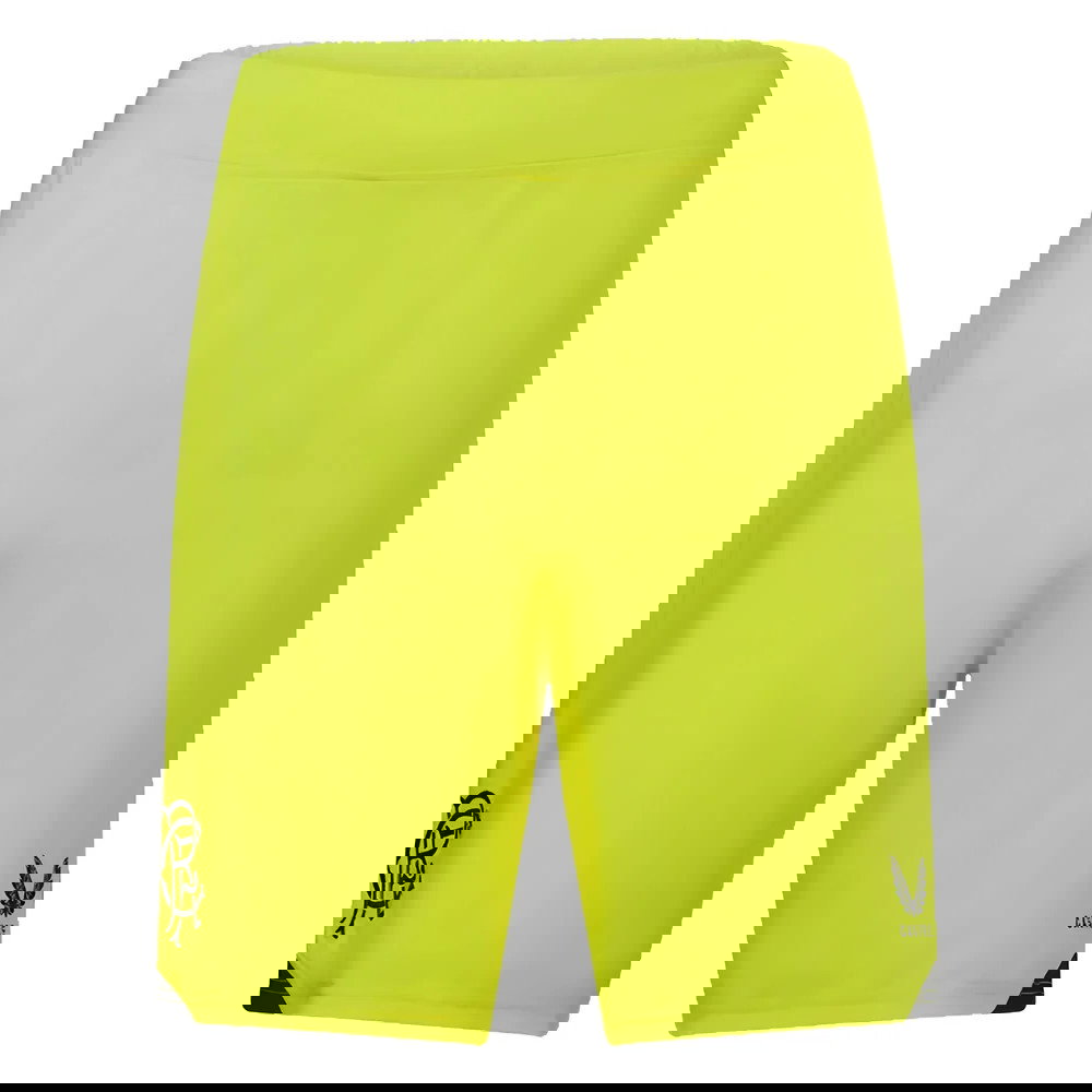 2023-2024 Rangers Home Goalkeeper Shorts (Yellow)
